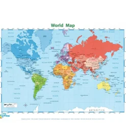 Placemat - World Map