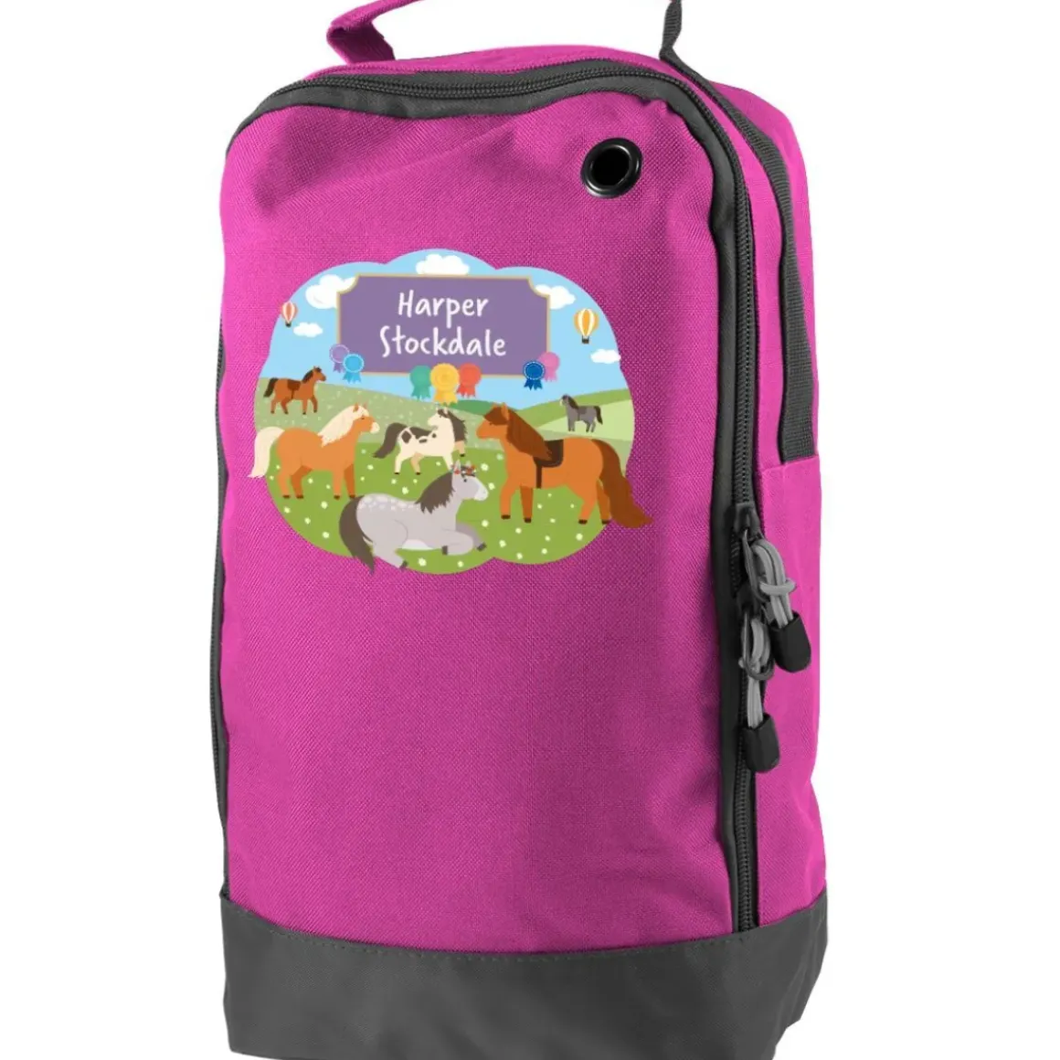 Ponies Personalised Shoe & Boot Bag