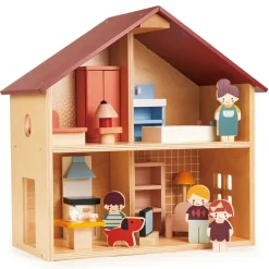 Poppets Dolls House (inc furniture)
