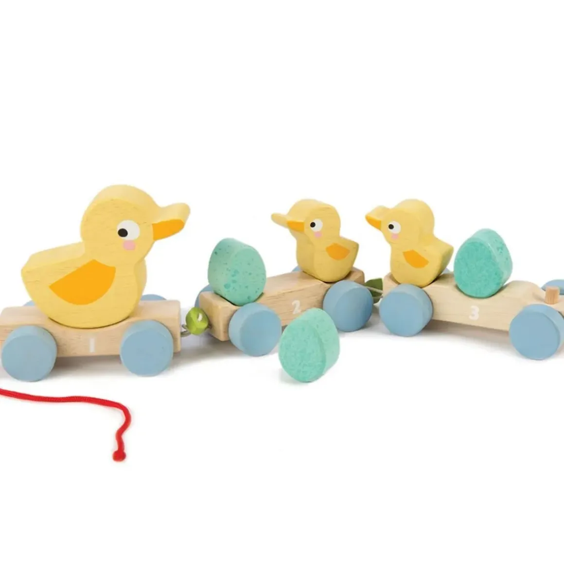 Pull Along Duck Family