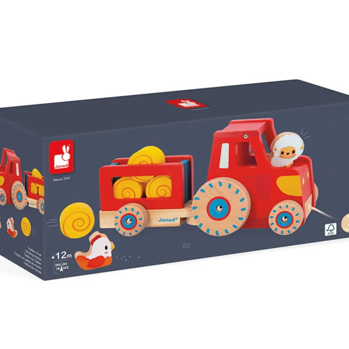 Pull Along Tractor