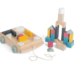 Pull-Along Brick Cart