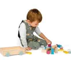 Pull-Along Brick Cart