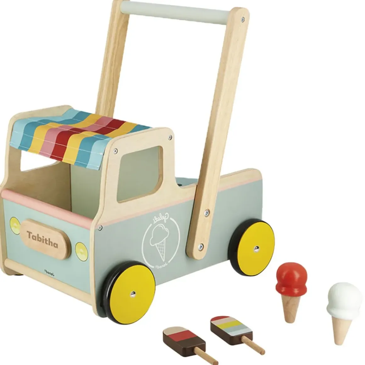 Push Along Ice Cream Cart