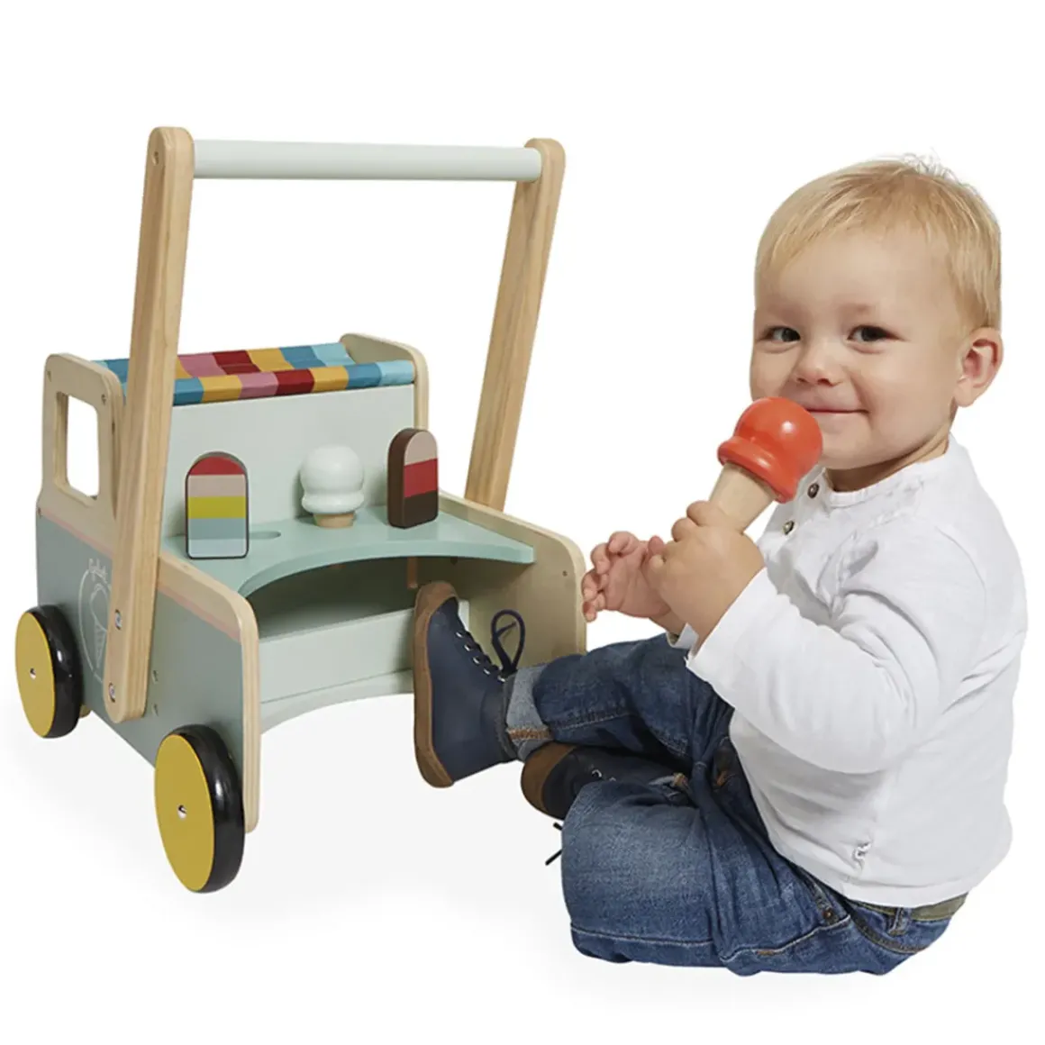 Push Along Ice Cream Cart