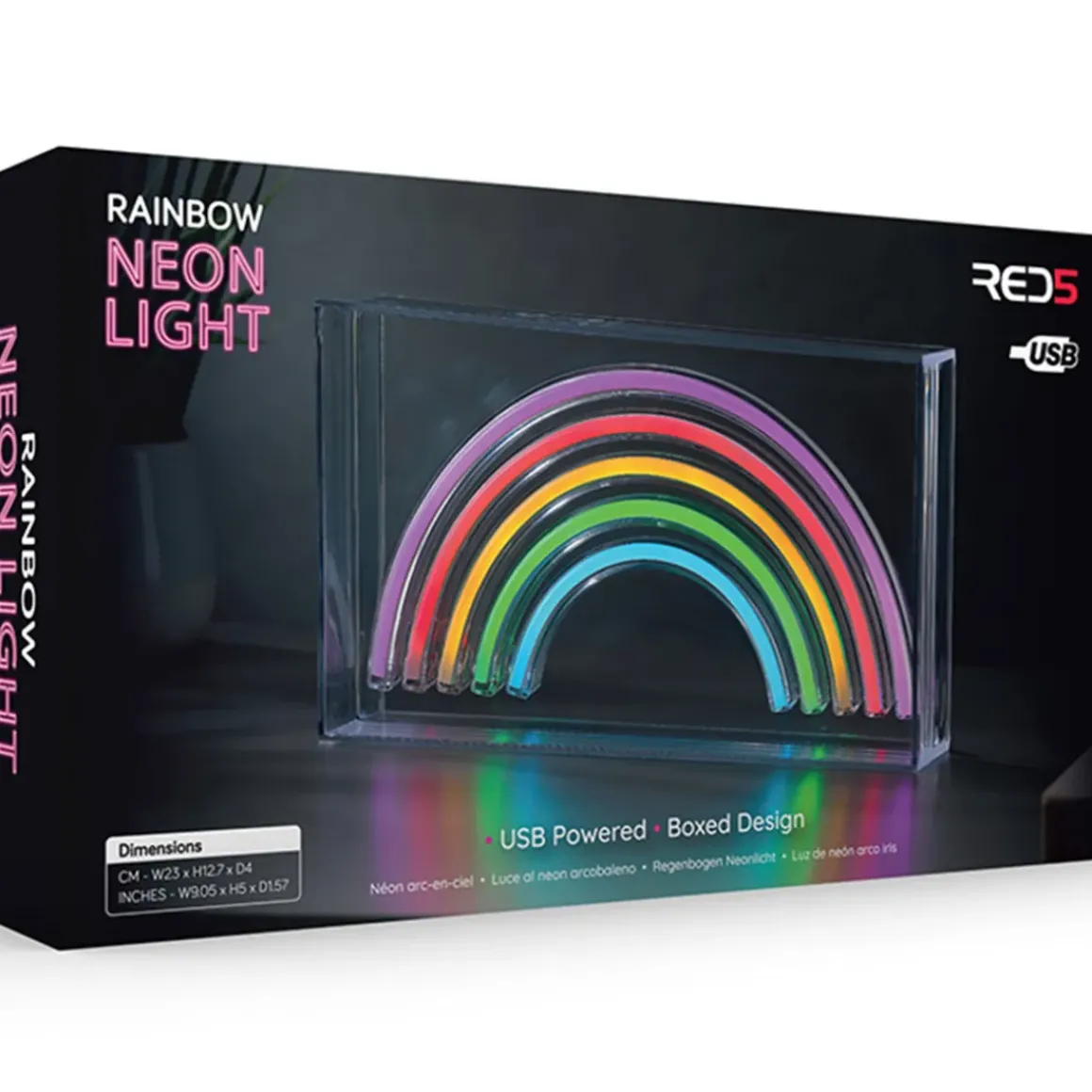 Rainbow Neon Light