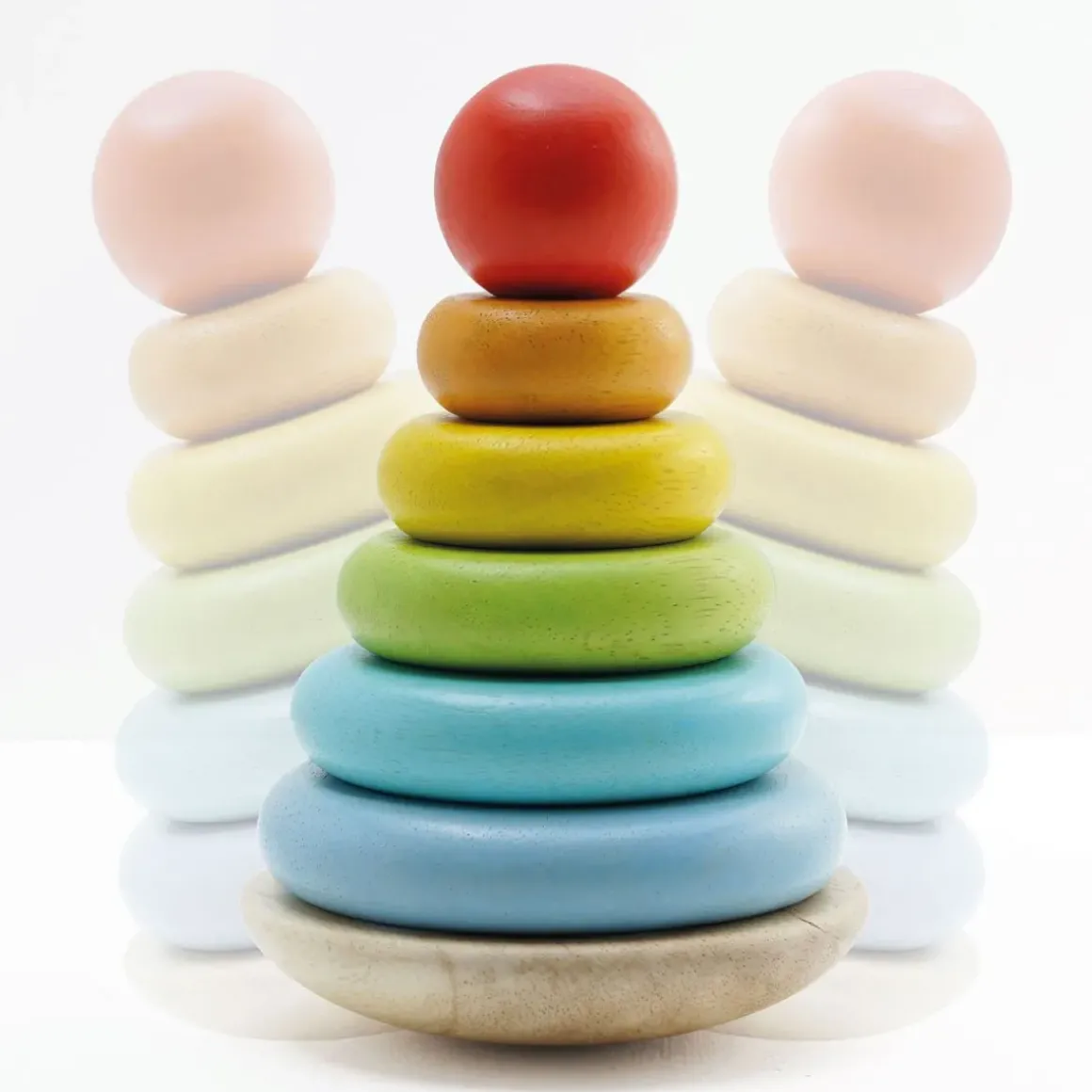 Rainbow Stacking Tower