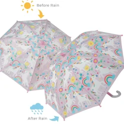 Rainbow Unicorn Colour Changing Umbrella
