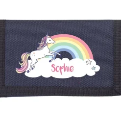 Rainbow Unicorn Personalised Wallet
