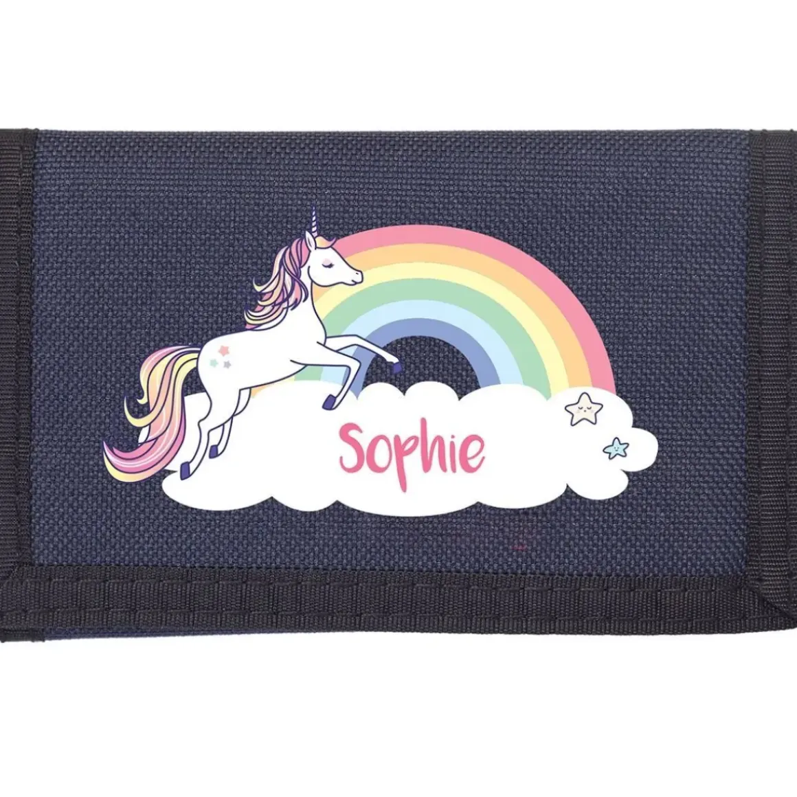 Rainbow Unicorn Personalised Wallet