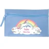 Rainbow Unicorn Personalised Pencil Case