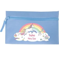Rainbow Unicorn Personalised Pencil Case