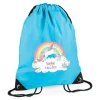 Rainbow Unicorn Personalised Swim Bag