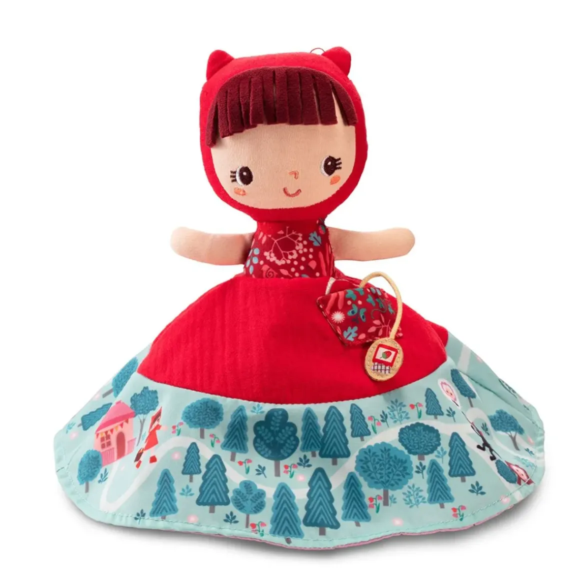 Red Riding Hood Reversible Rag Doll