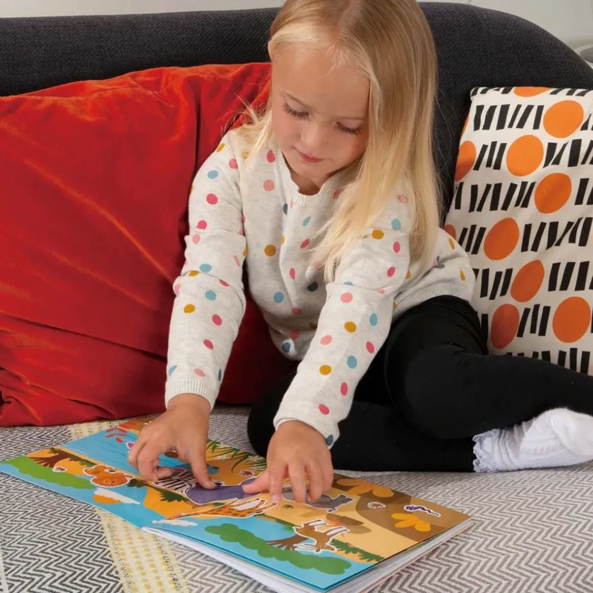 Reusable Sticker Book - Animals