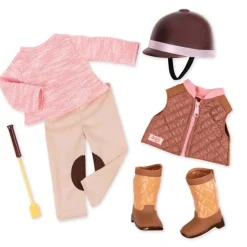 Riding in Style Doll's Outfit