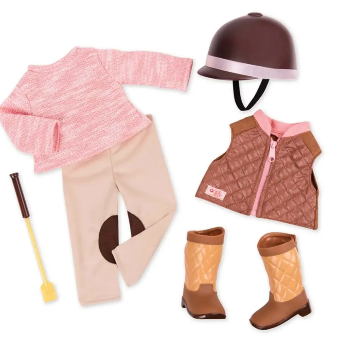 Riding in Style Doll's Outfit