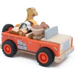 Safari Jeep and Animals