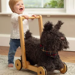 Scottie Dog Push Along