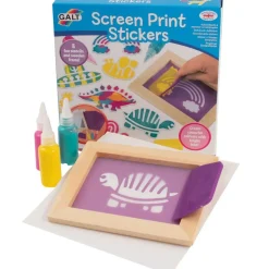 Screen Print Stickers