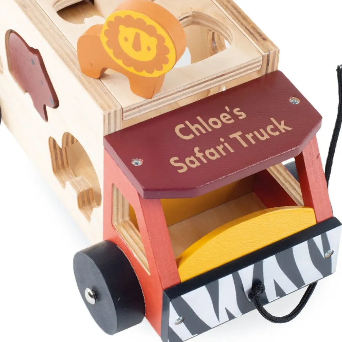 Shape Sorting Safari Truck