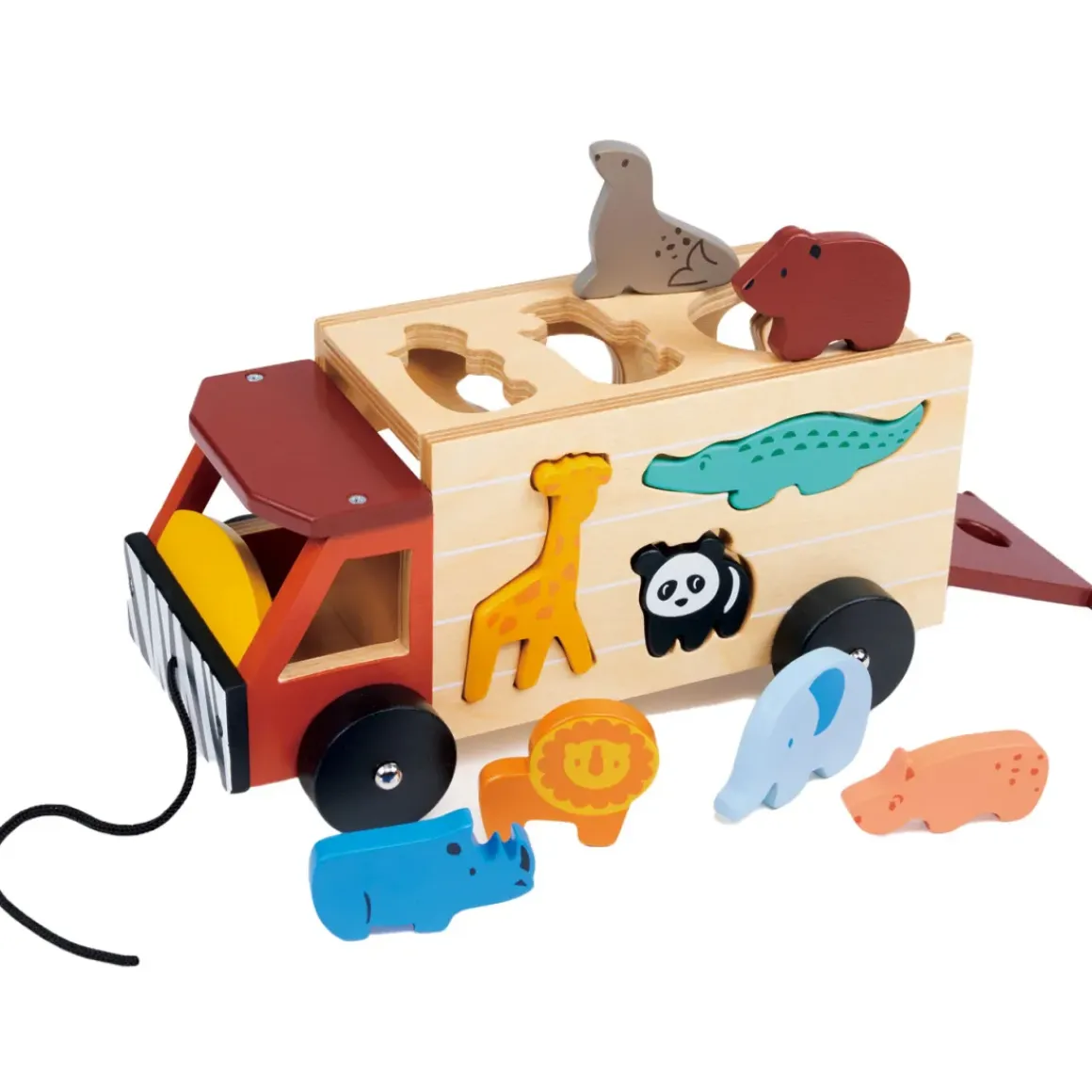 Shape Sorting Safari Truck