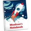 Space Adventure Personalised Notebook