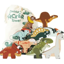 Stacking Dinosaurs & Bag
