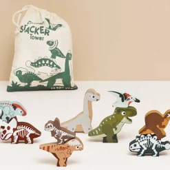 Stacking Dinosaurs & Bag