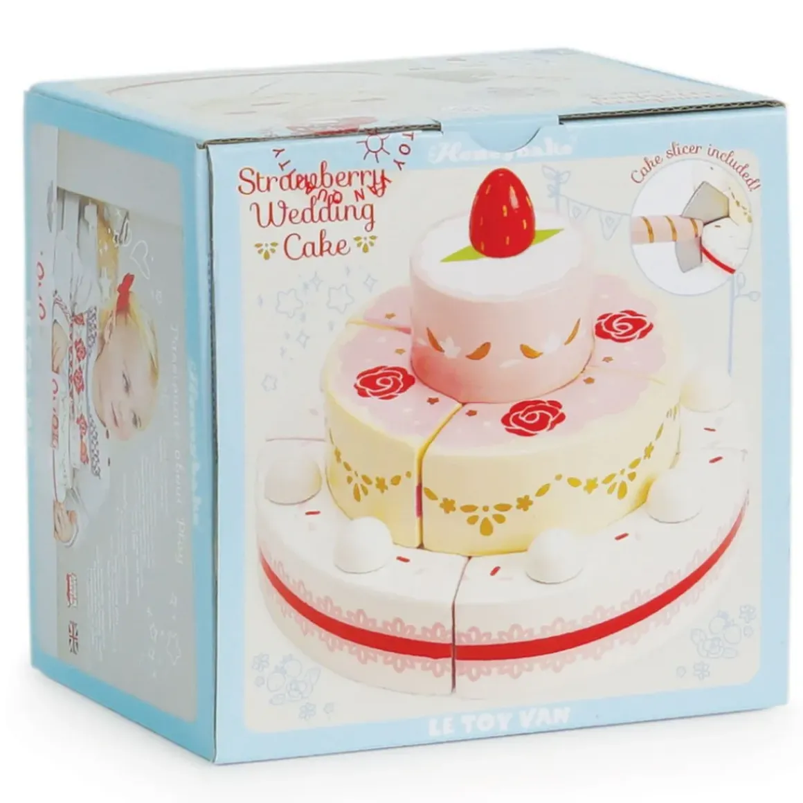 Strawberry Wedding Cake