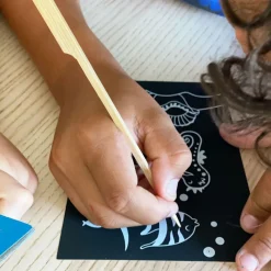 Totally Twilight - Sealife Lantern Scratch Art Set
