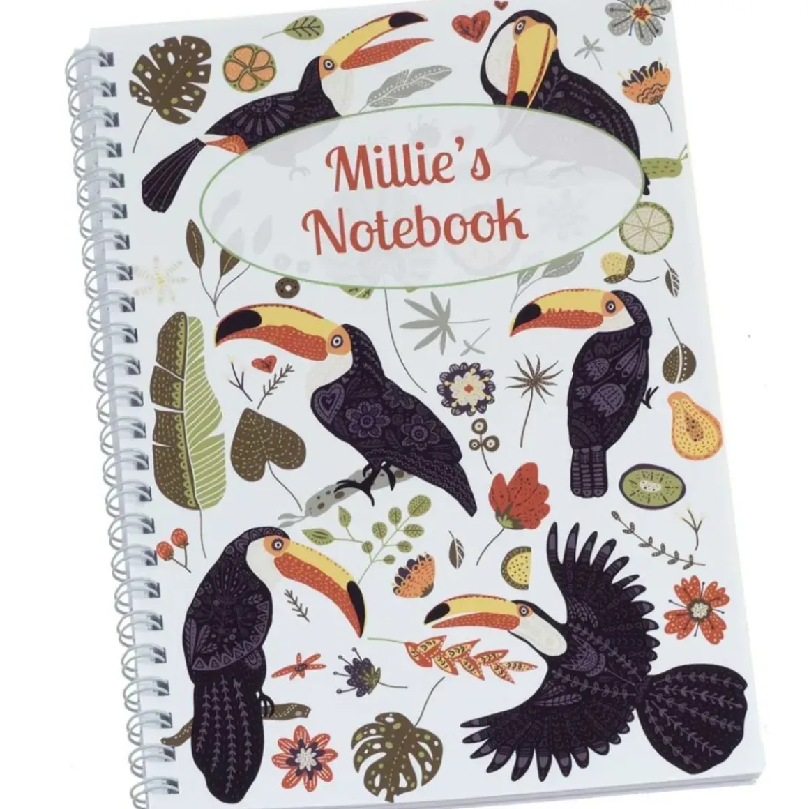 Toucans Personalised Notebook