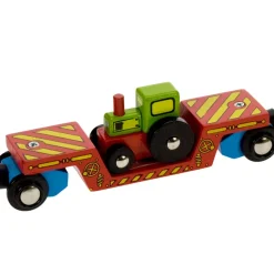 Tractor Low Loader Carriage (Bigjigs Rail BJT413)