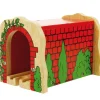 Train Red Brick Tunnel