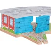 Train Triple Engine Shed