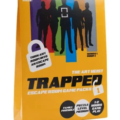 Trapped Escape Room Game Art Heist