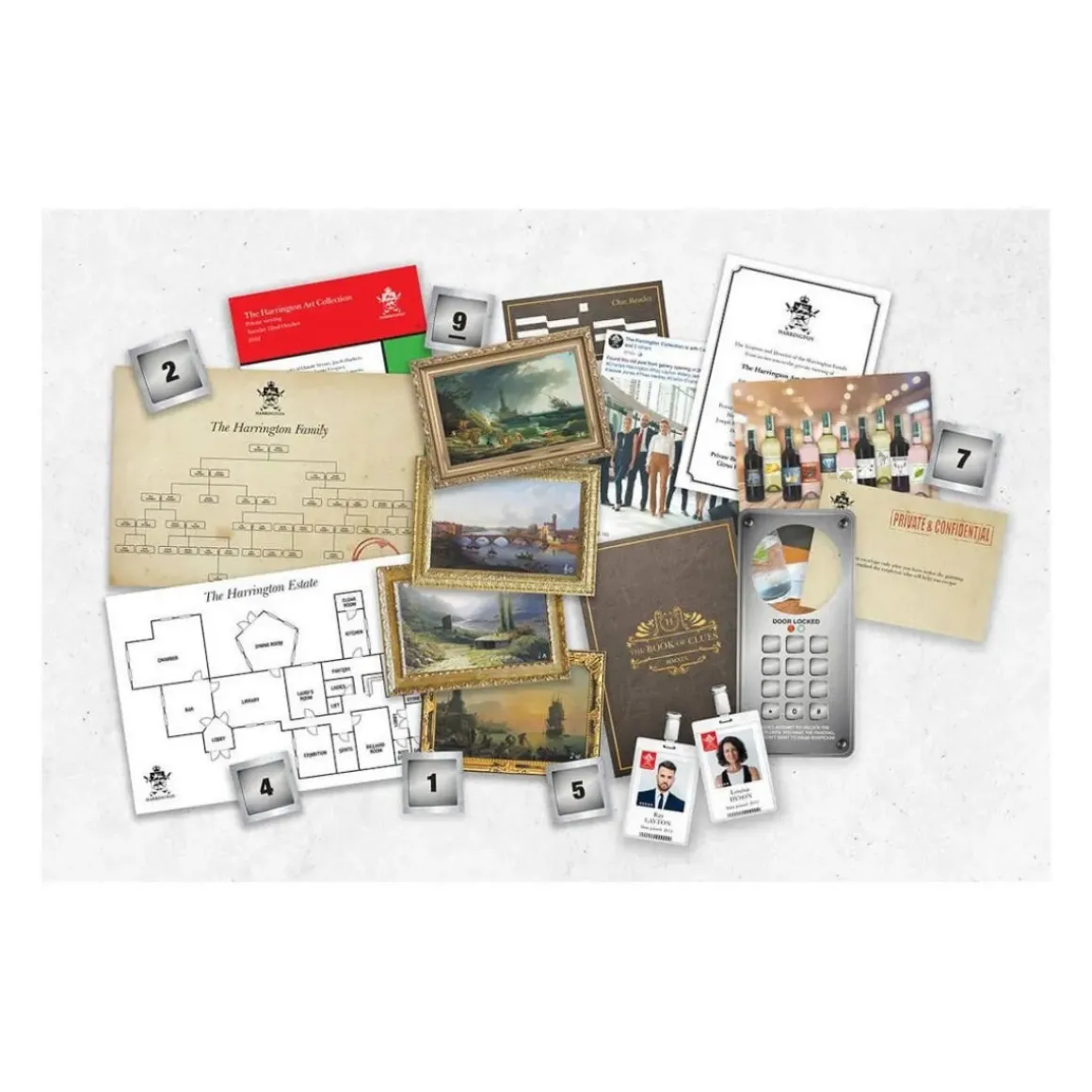 Trapped Escape Room Game Art Heist