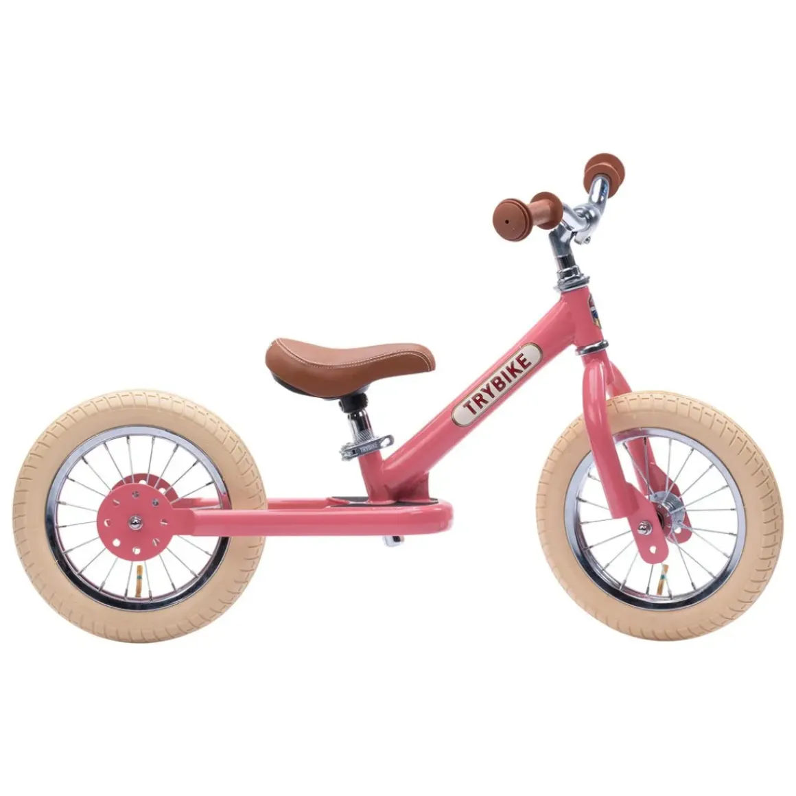 Trybike Balance Bike - Matte Pink