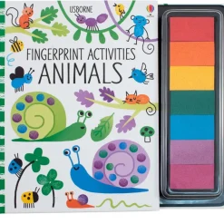 Usborne Fingerprint Activities Book - Animals