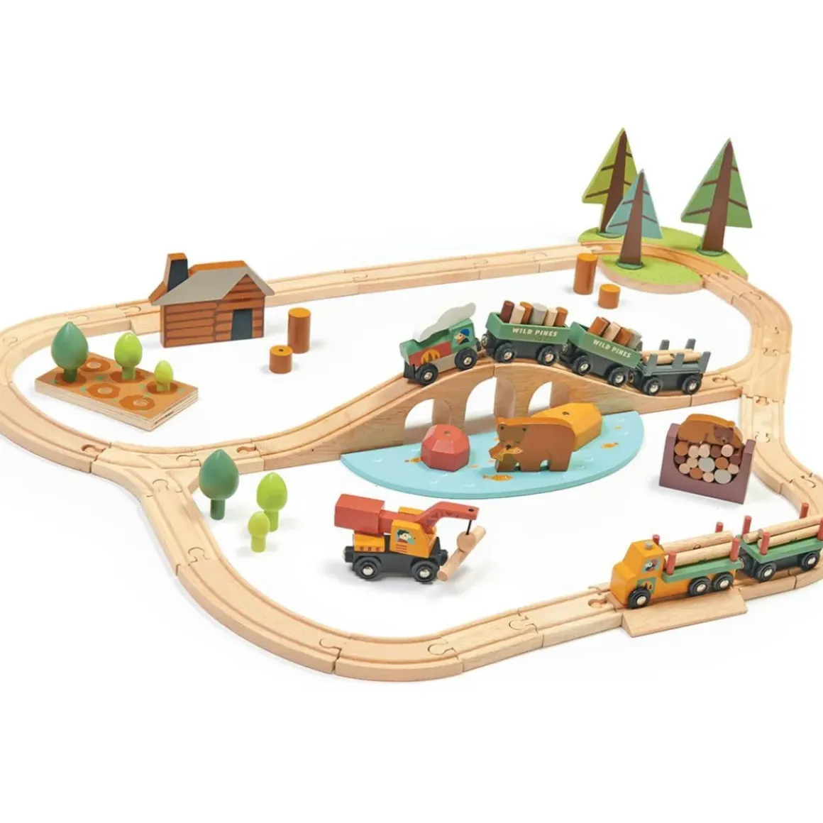 Wild Pines Train Set