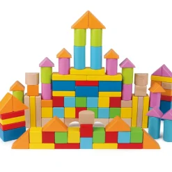 Wonderful Beech Blocks - 101 pieces