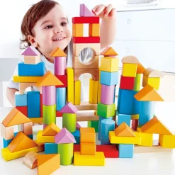 Wonderful Beech Blocks - 101 pieces