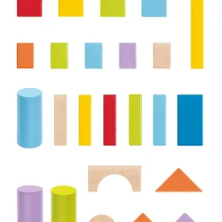 Wonderful Beech Blocks - 101 pieces
