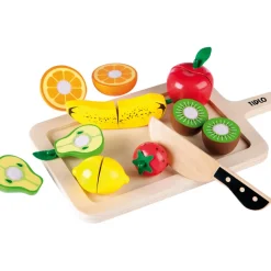 Wooden Cutting Fruits & Tray