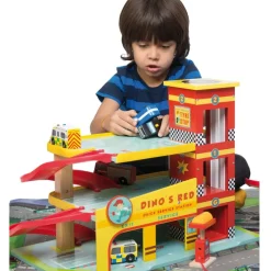 Wooden Dino's Garage