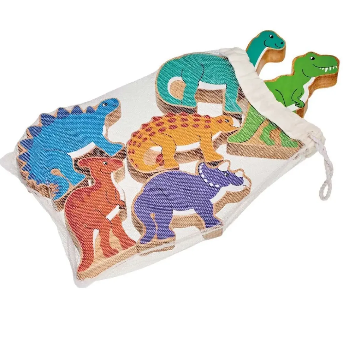 Wooden Dinosaurs Set