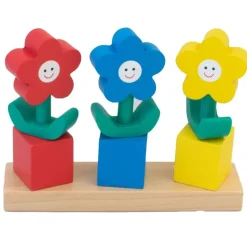Wooden Flower Stacker