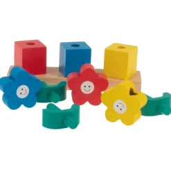 Wooden Flower Stacker