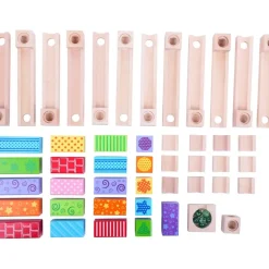 Wooden Marble Run