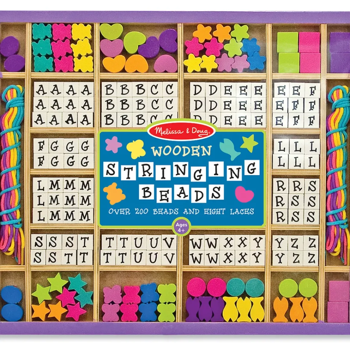 Wooden Name Beads